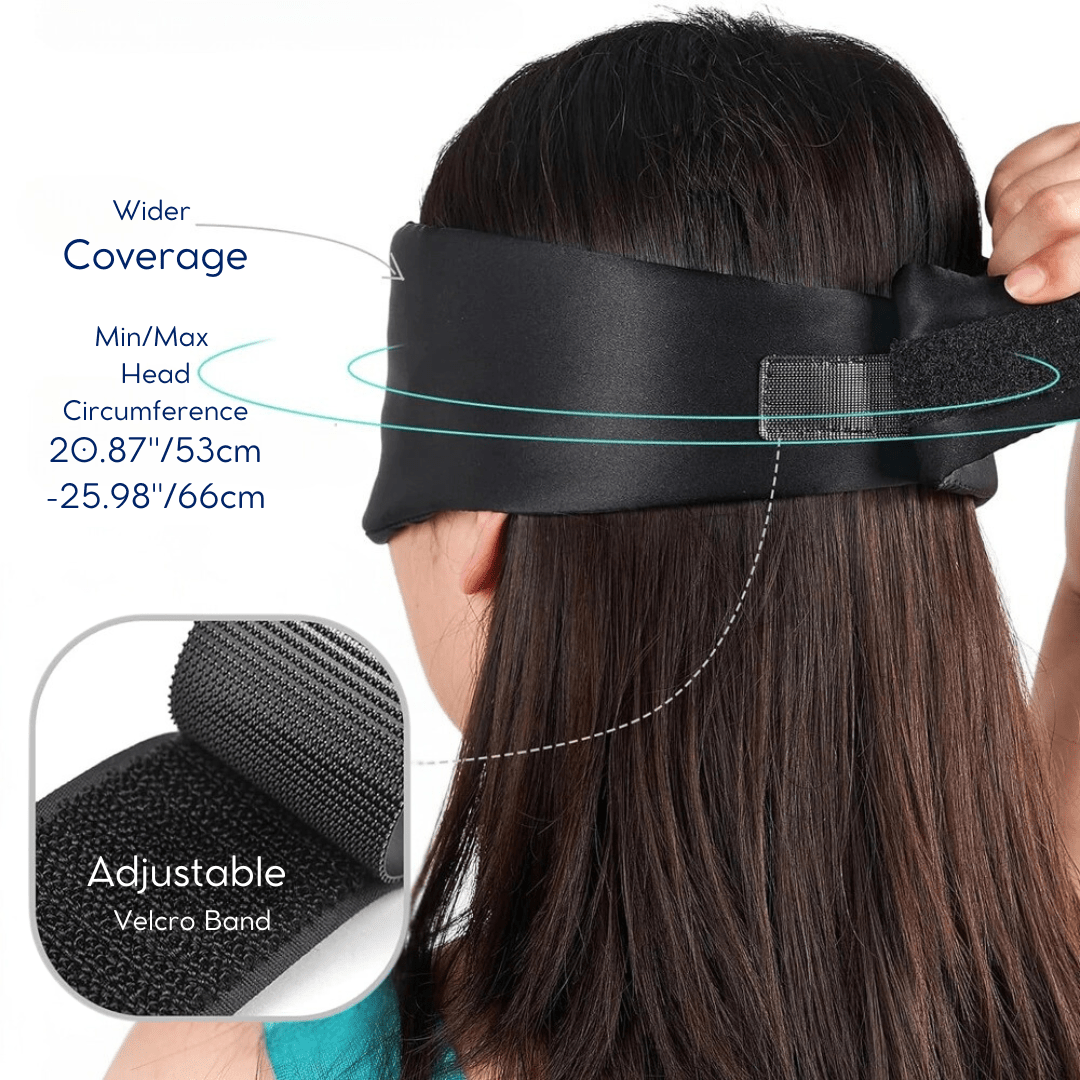 LuxeSilk™ Light - Blocking Sleep Mask - Yawnic