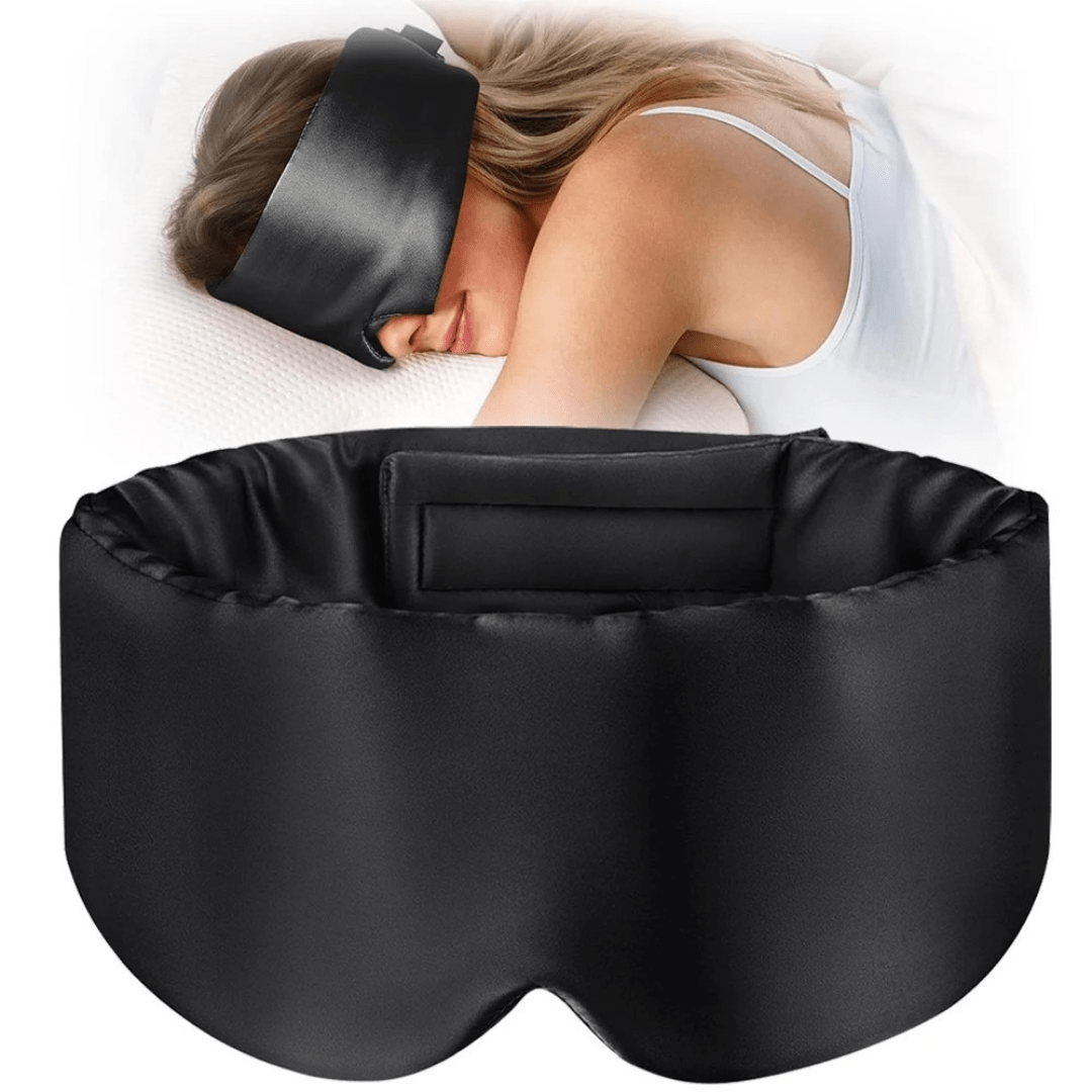LuxeSilk™ Light - Blocking Sleep Mask - Yawnic