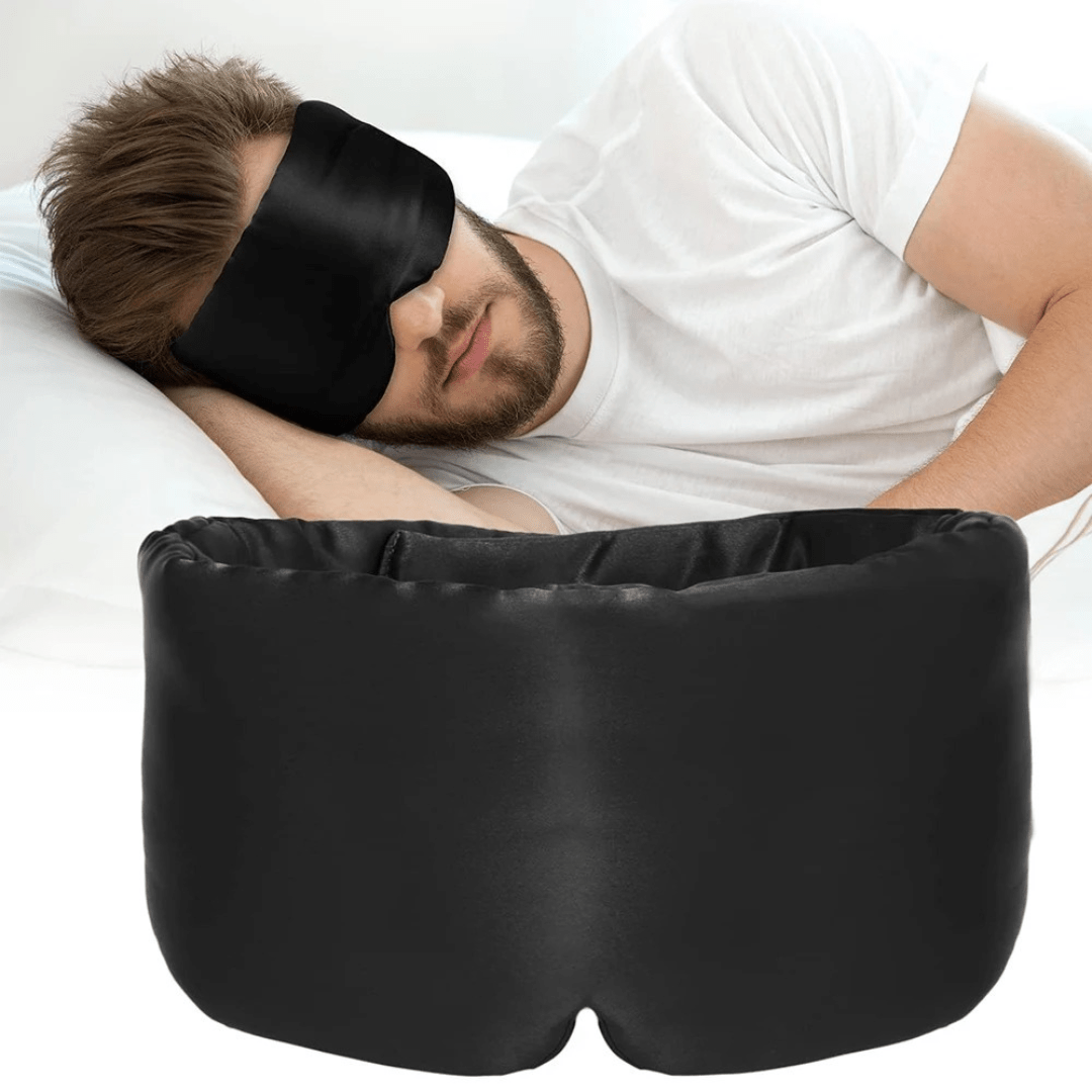 LuxeSilk™ Light - Blocking Sleep Mask - Yawnic