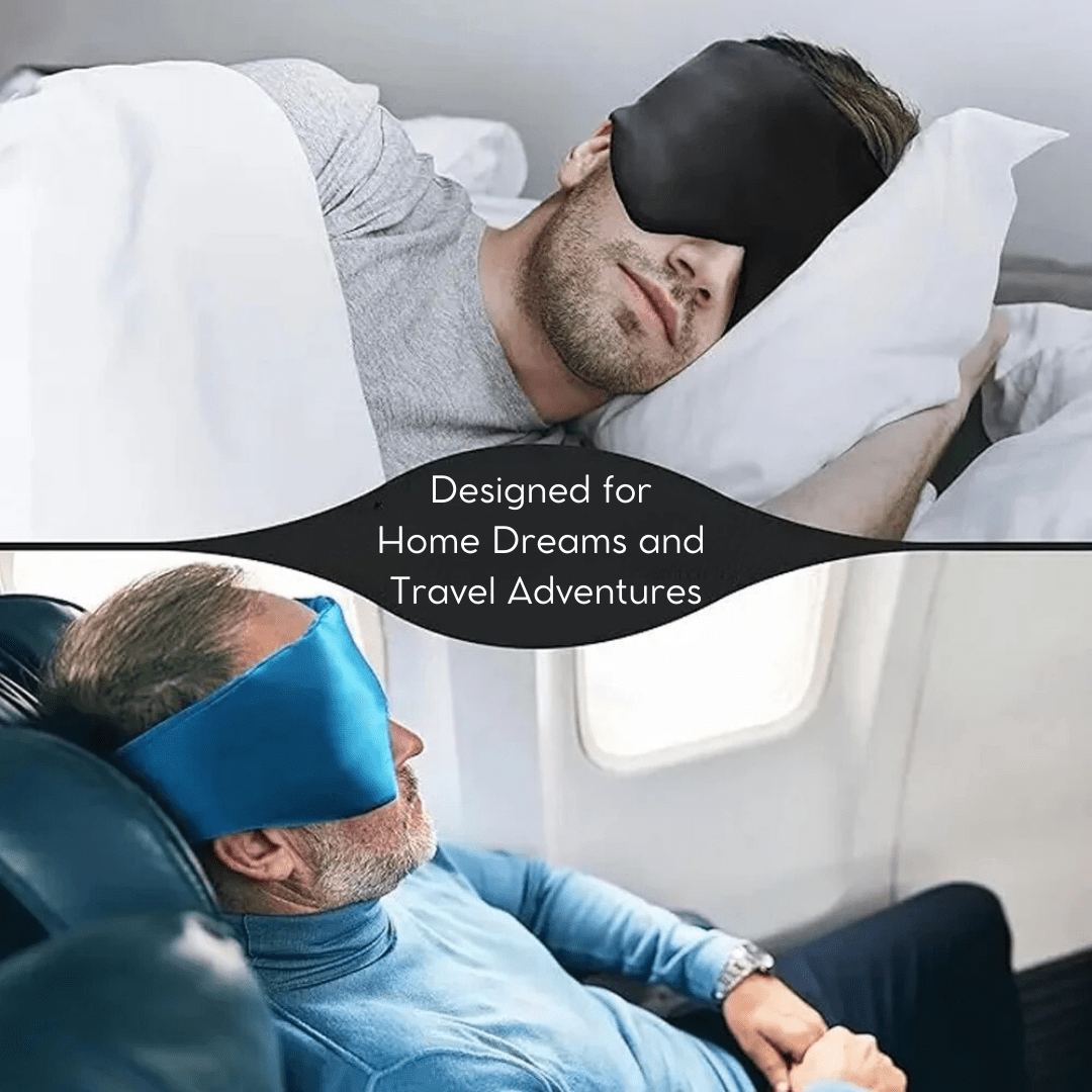 LuxeSilk™ Light - Blocking Sleep Mask - Yawnic