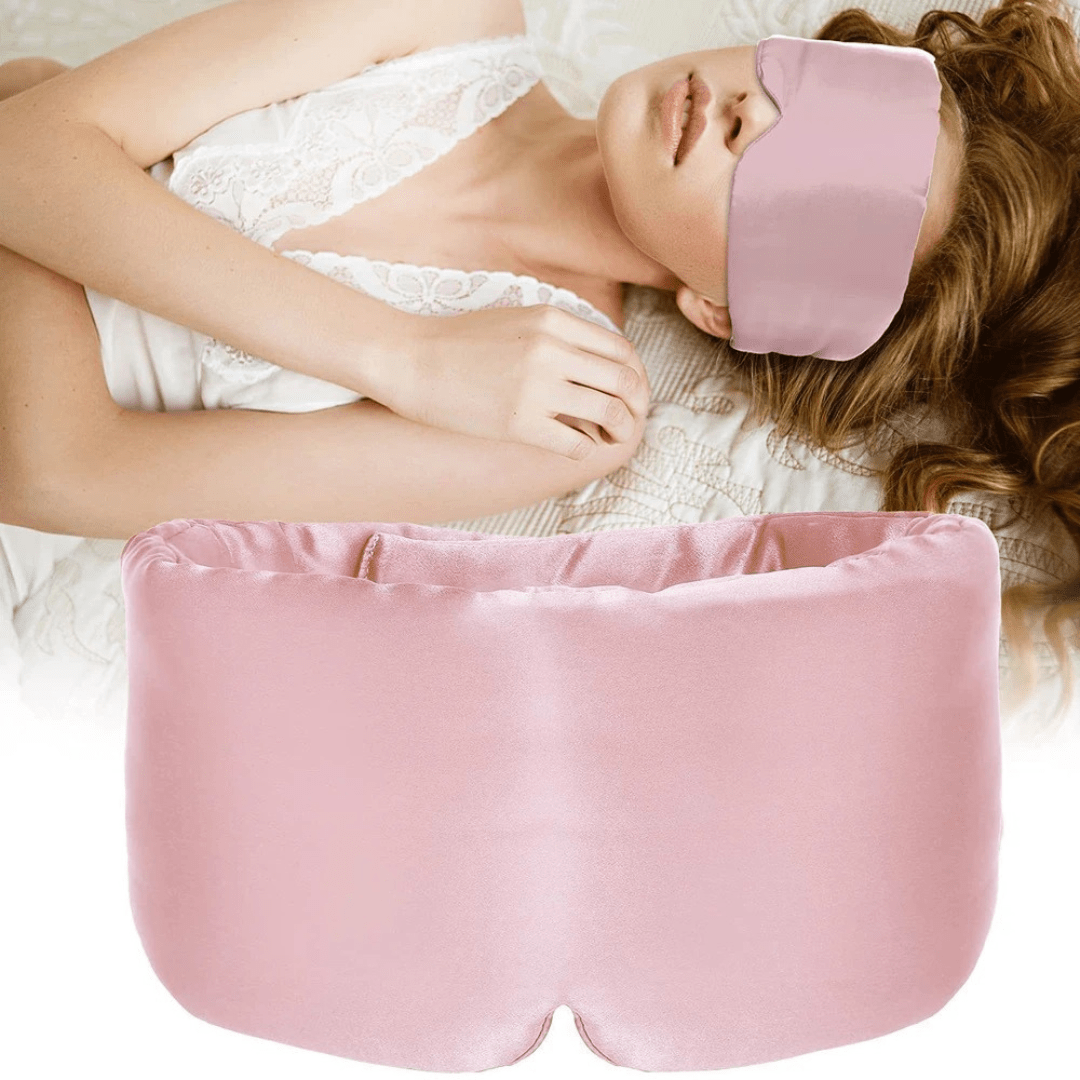 LuxeSilk™ Light - Blocking Sleep Mask - Yawnic