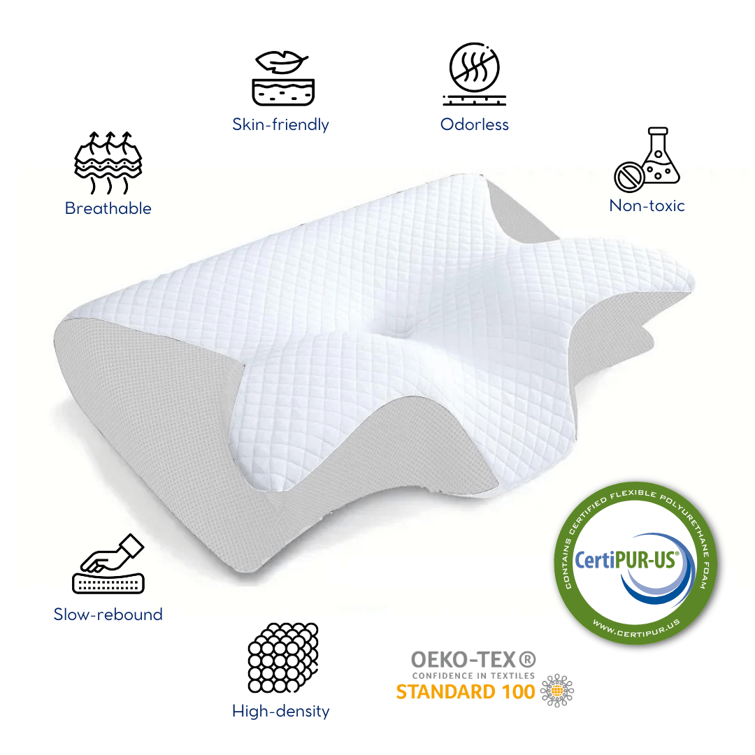 NeckHaven™ Contour Memory Pillow - Yawnic