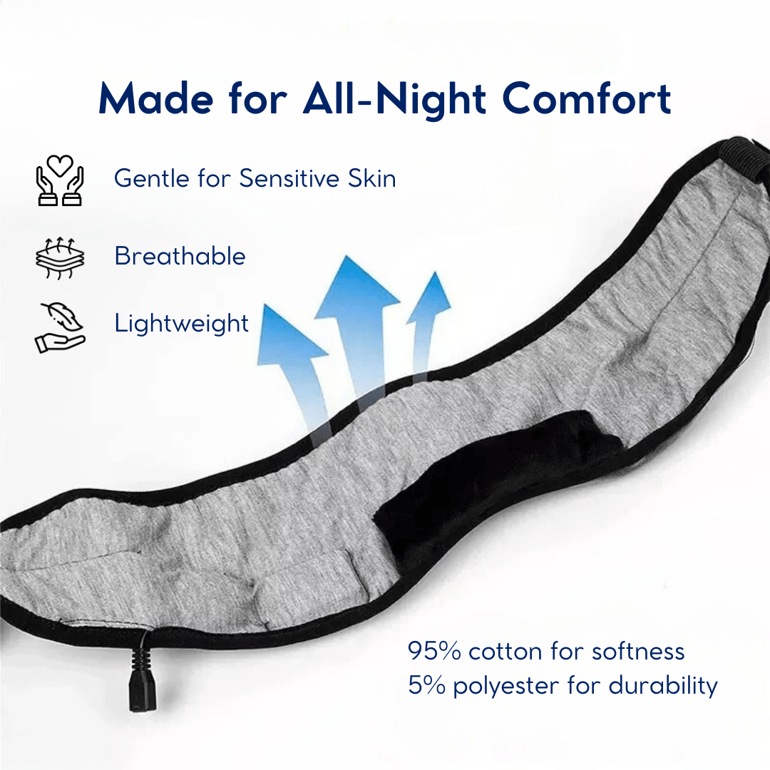 NightWave™ Wireless Audio Sleep Mask - Yawnic