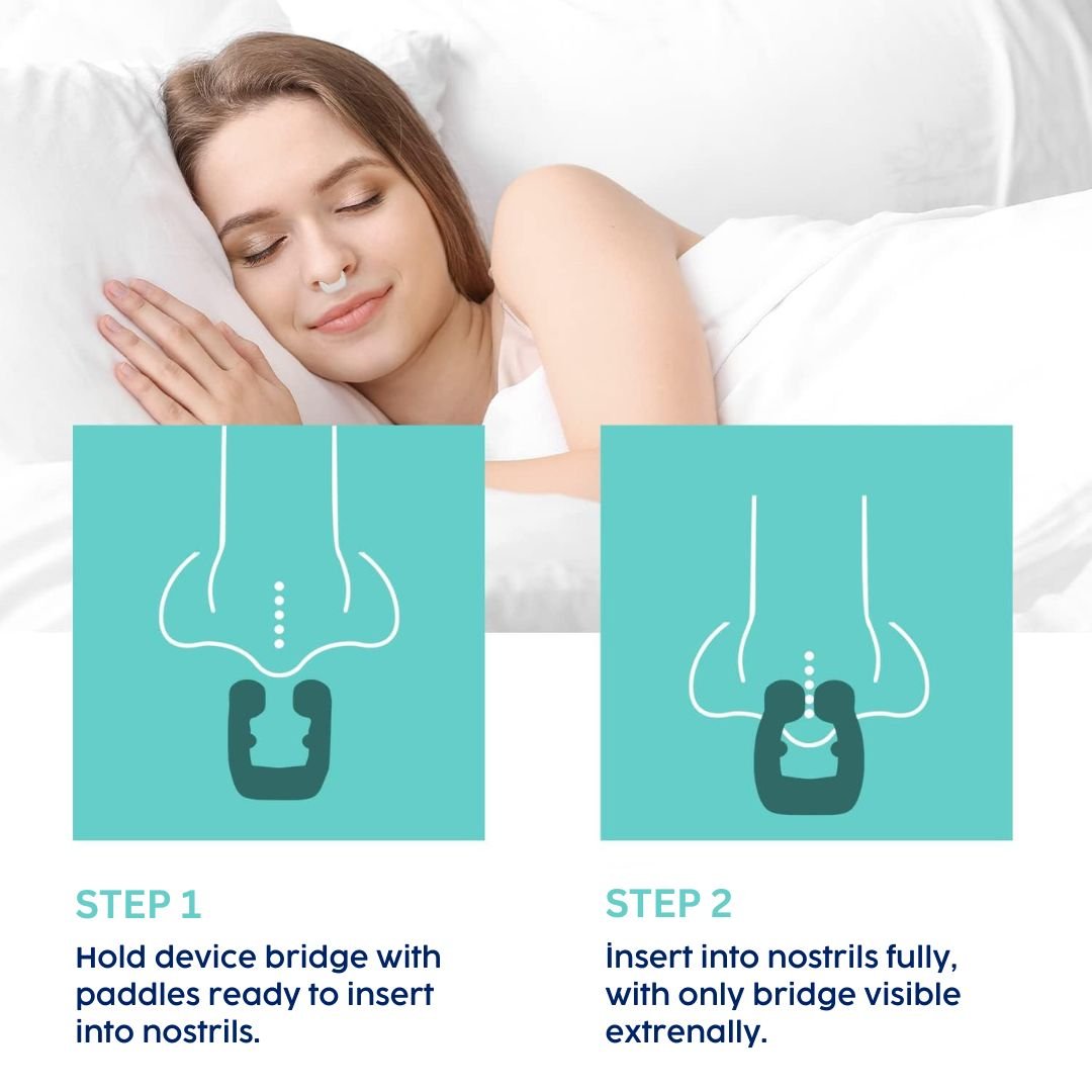 SilentBreathe™ Magnetic Nose Clip - Yawnic